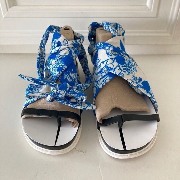 NWOT Naturalizer Hope For Flowers Tracy Reese Morning Glory Wrap Sandals - Picture 5 of 6